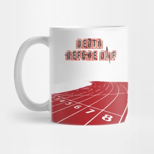 Fasbytes Track Running ‘ Death before DNF ‘ Mug